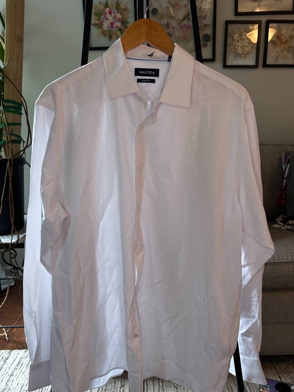 White Button up Dress Shirt